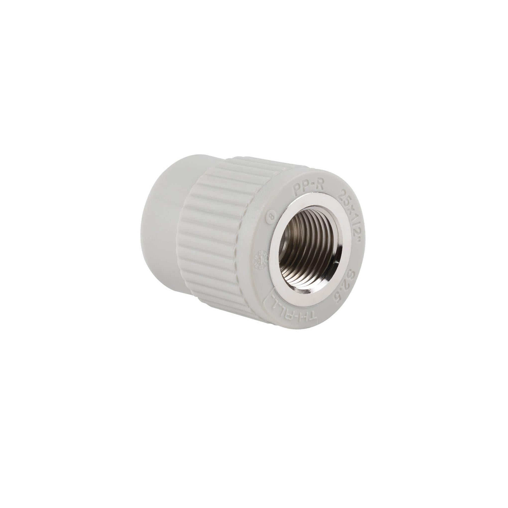 Муфта полипропиленовая Thermo Alliance 25х1/2"В для полипропиленовых труб