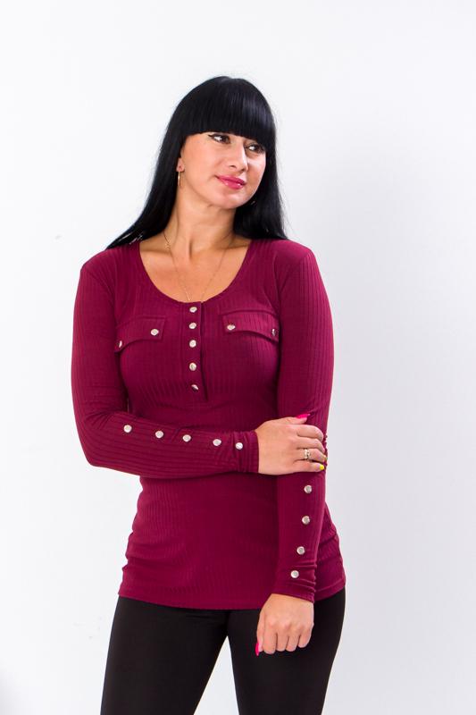 Лонгслив женский Носи свое р. 44 Бордовый (8173-092-v17)