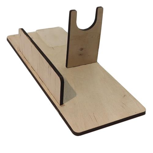 Підставка для клейового пістолета з фанери 20 Вт і стрижнів (2281-08b13)