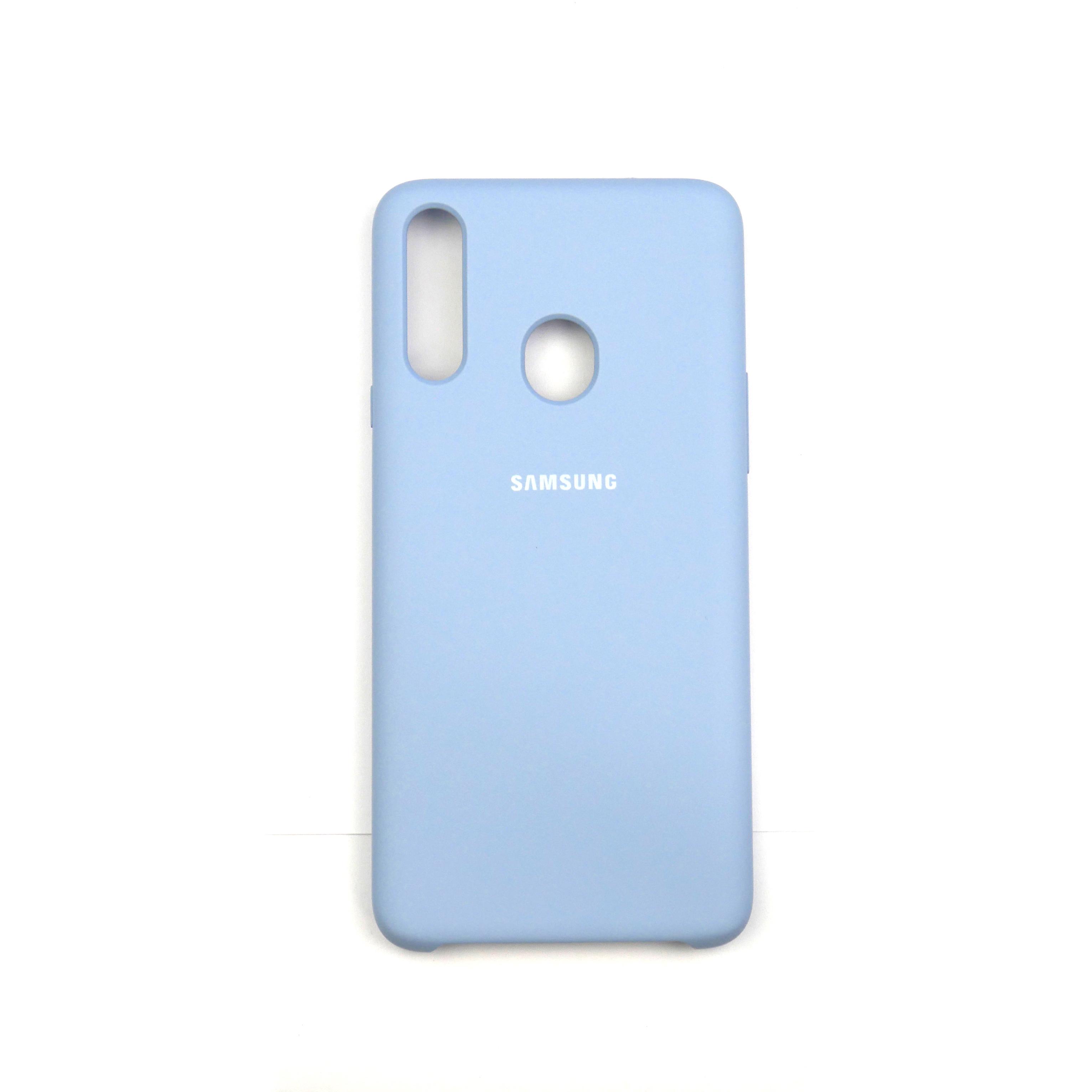 Чехол Jelly Silicone Case Samsung A20S Lilac Purple (5)