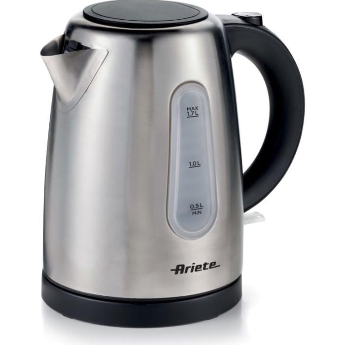 Електрочайник Ariete 2847 BK 1,7 л 2000 Вт Stainless Steel/Black (00C284700AR0)