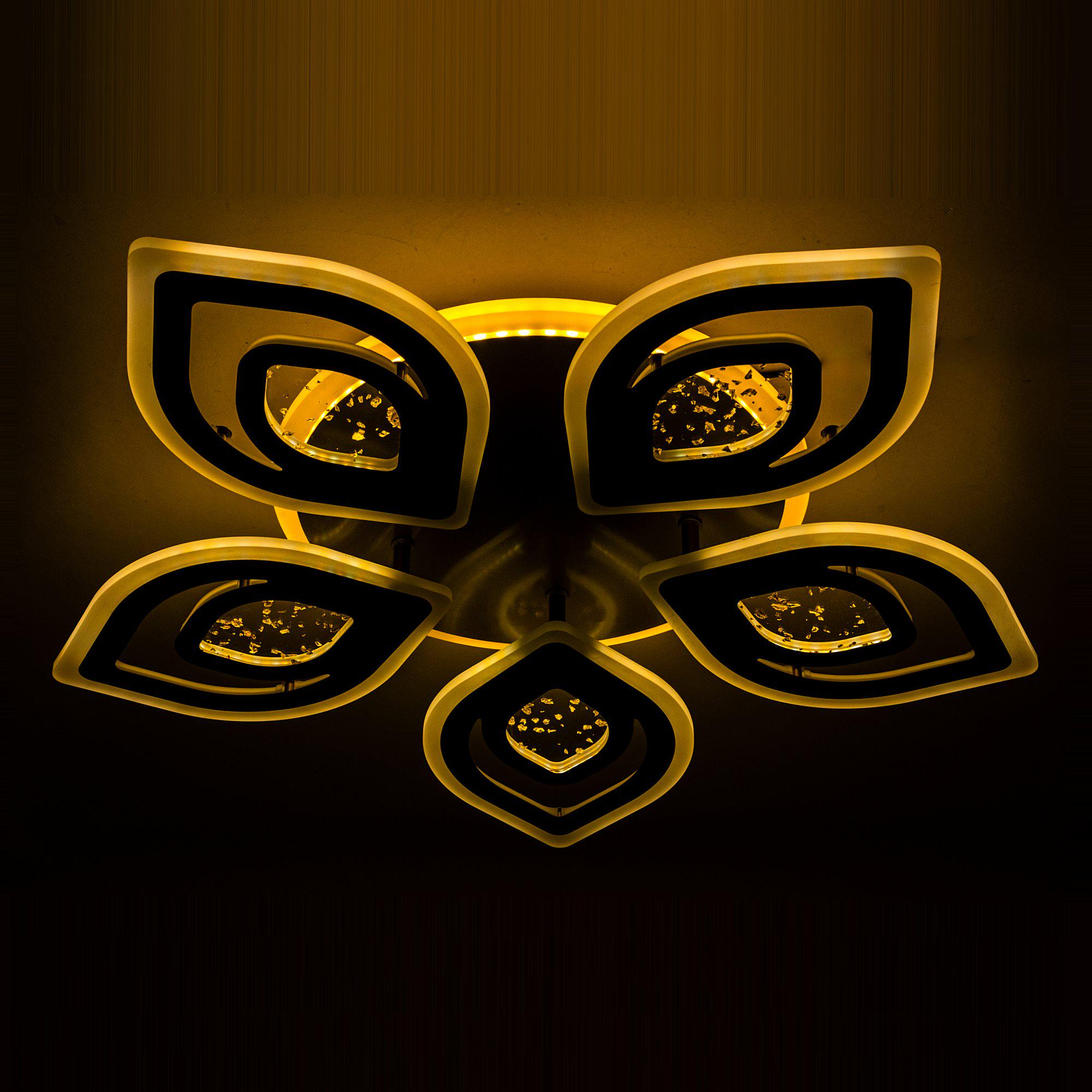 Люстра світлодіодна з пультом Valeso V K29132-5+1 GD (000036447) - фото 5 Люстра світлодіодна з пультом Valeso V K29132-5+1 GD (000036447) - фото 5