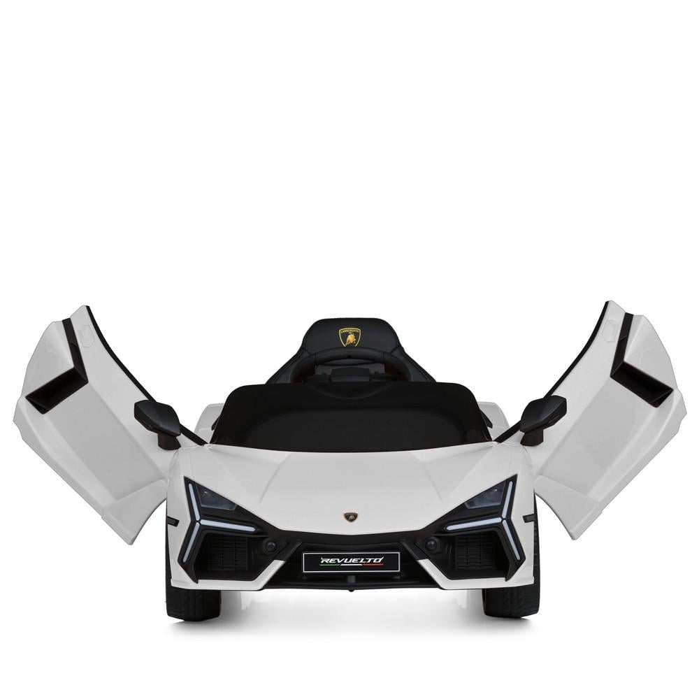 Детский электромобиль на аккумуляторе Lamborghini M 6068 с пультом радиоуправления для детей 3-8 лет Белый (2504180457)