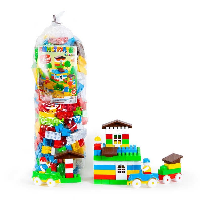 Набор детский Конструктор Bamsic №6 Bamsic 115/13 381 деталь (94854)