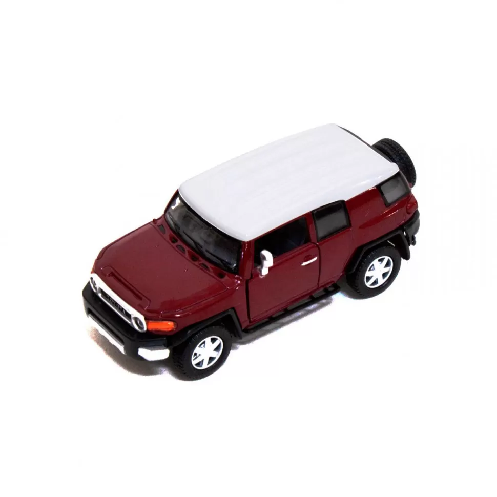 Машинка металева TOYOTA FJ CRUISER КТ5343 інерційна Червоний (28722935) Машинка металева TOYOTA FJ CRUISER КТ5343 інерційна Червоний (28722935)