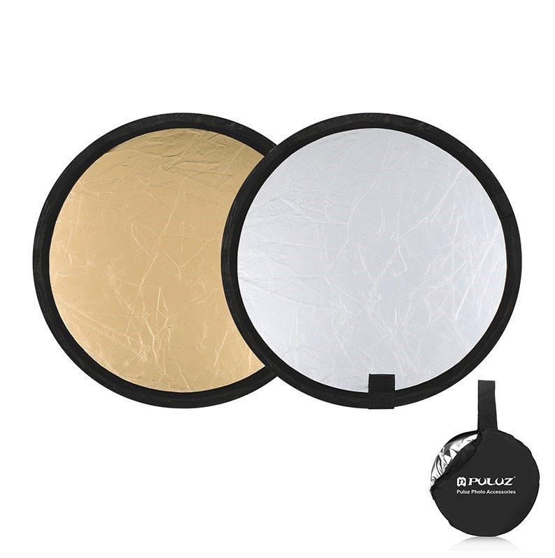 Рефлектор Puluz PU5103 2в1 30 см Silver/Gold (35421775) Рефлектор Puluz PU5103 2в1 30 см Silver/Gold (35421775)