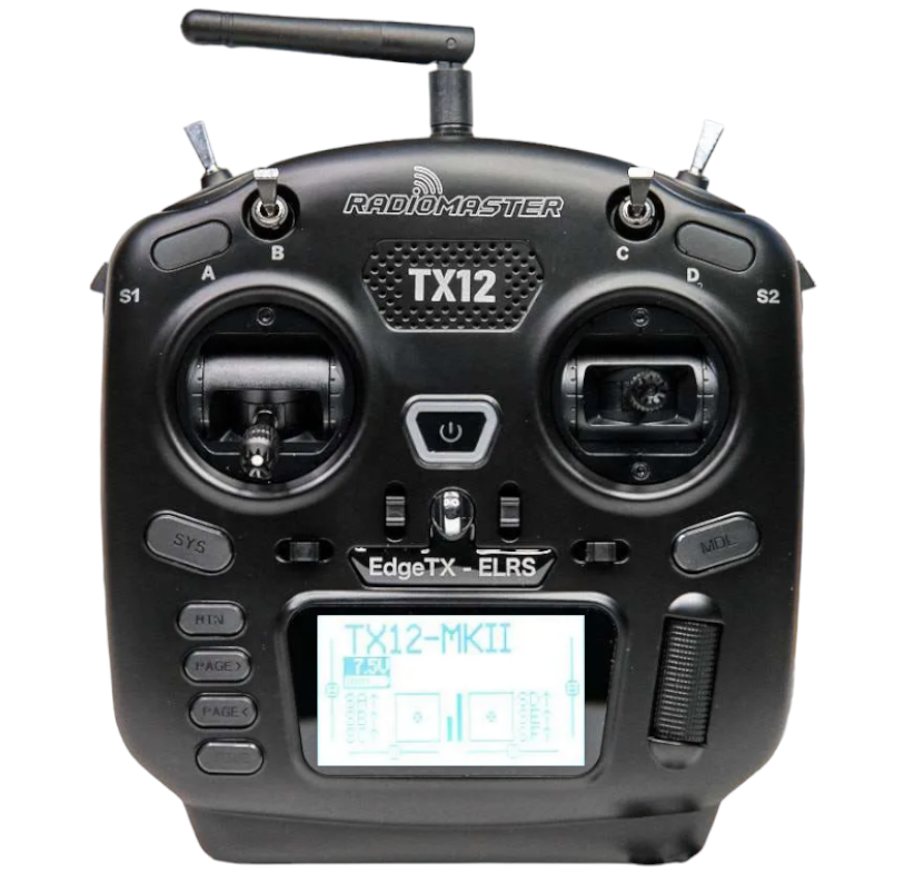 Аппаратура радиоуправления дроном RadioMaster TX12 MKII ELRS M2