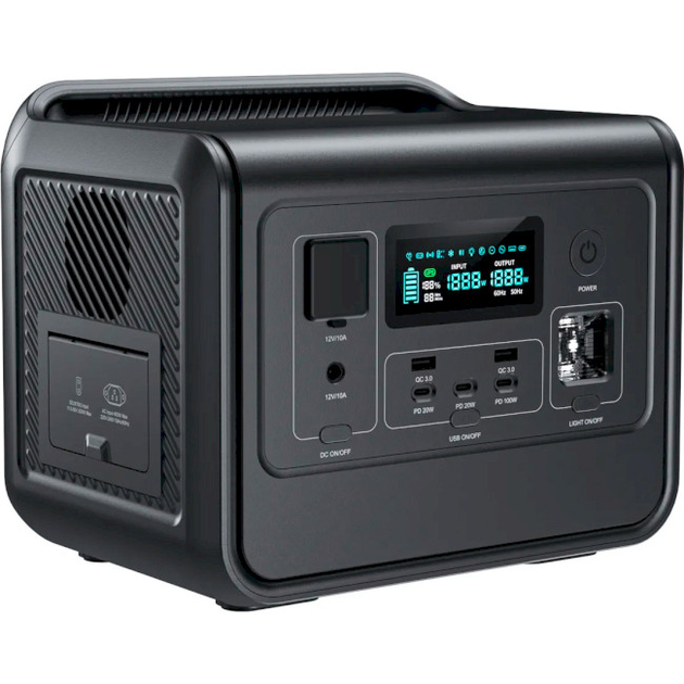 Зарядна станція Choetech BS060-EU-GY 800W (BS060-EU-GY)