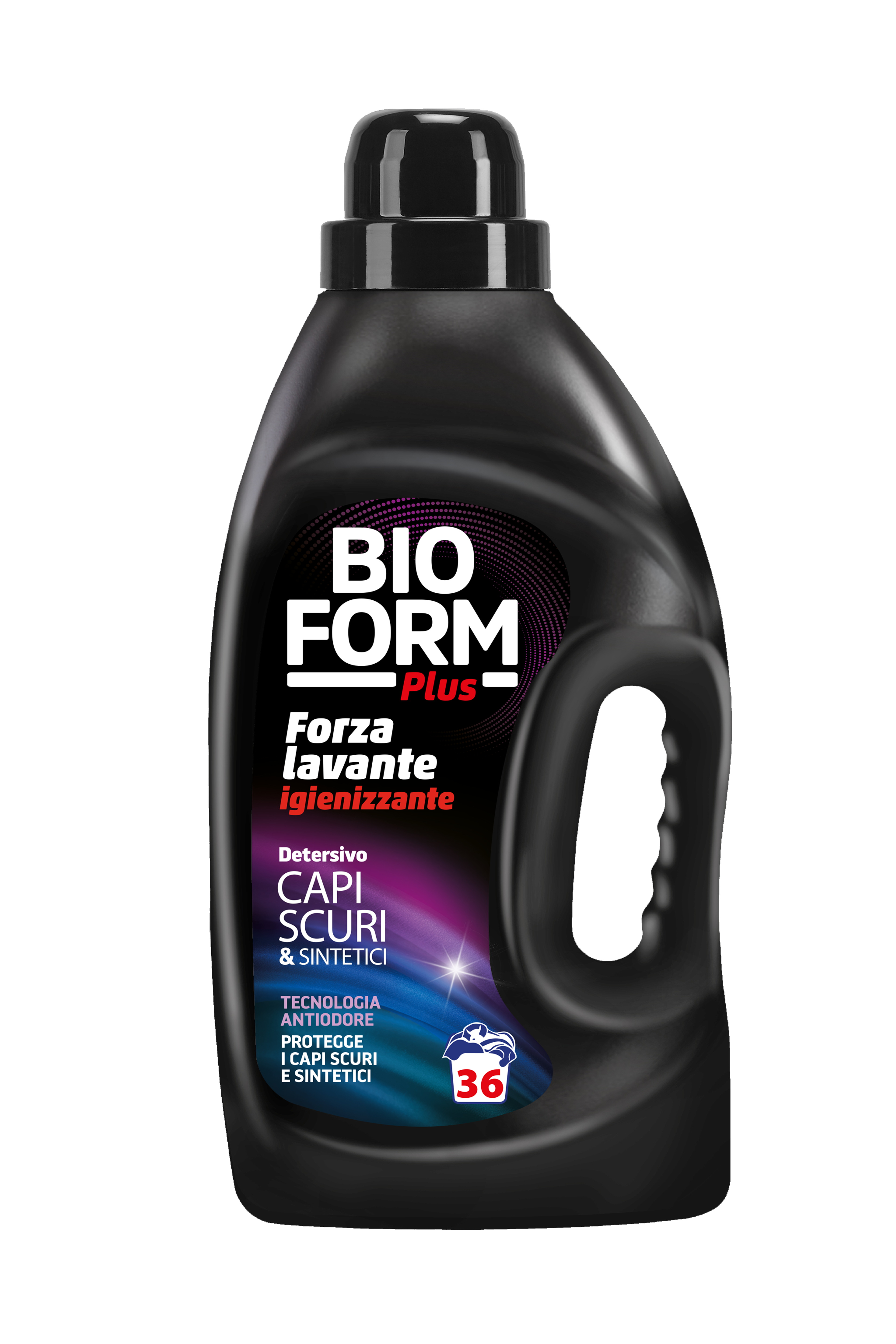 Гель для прання чорних речей Bioform Plus антибактеріальний 1.625 л 30 прань (27631018)