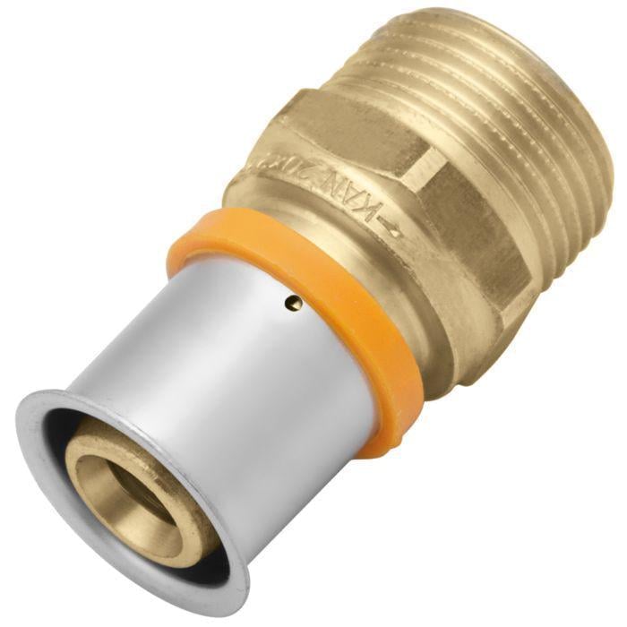 З'єднувач KAN Press 25 мм 3/4" ЗР (AKV-1009045014)