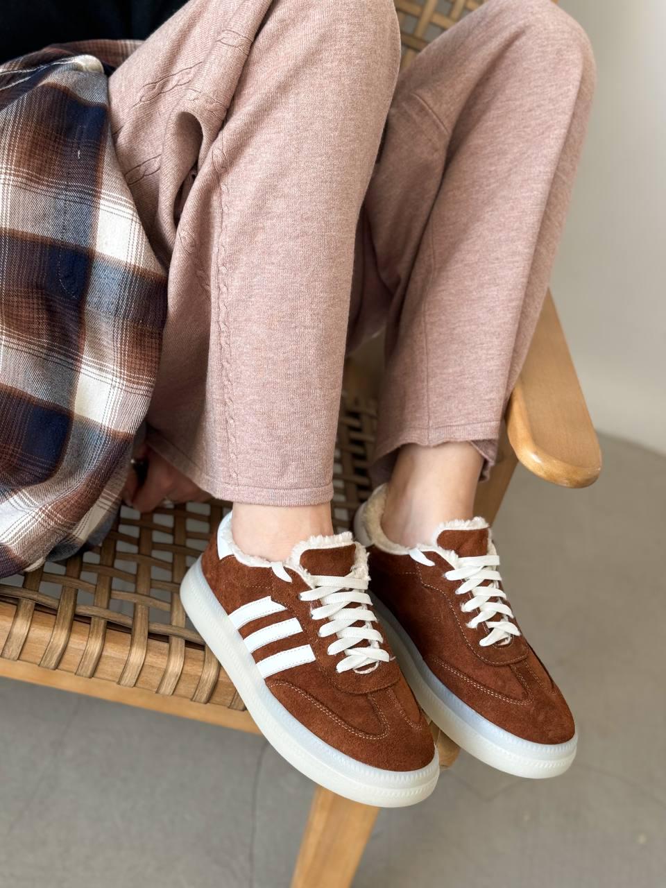 Кеди жіночі на хутрі Maya Shoes р. 36 Рудий (3021/1) - фото 18 Кеди жіночі на хутрі Maya Shoes р. 36 Рудий (3021/1) - фото 18