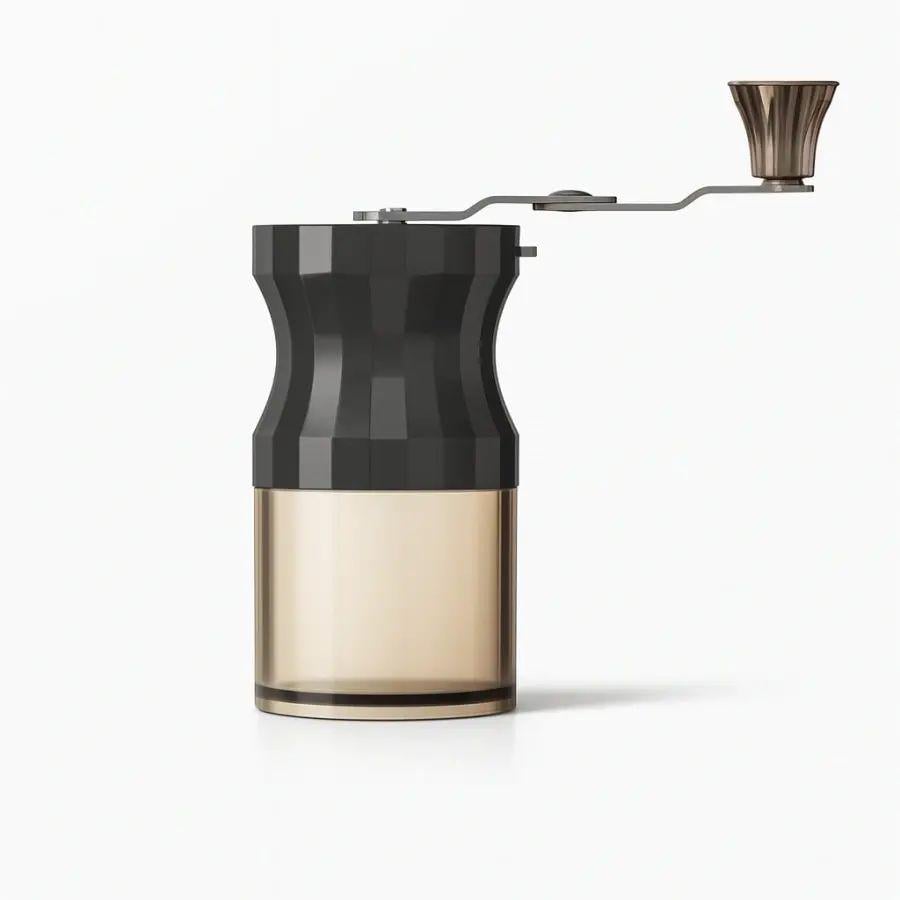 Кофемолка ручная LY-956 с керамическим жерновом из нержавеющей стали Черный (opt-104417)