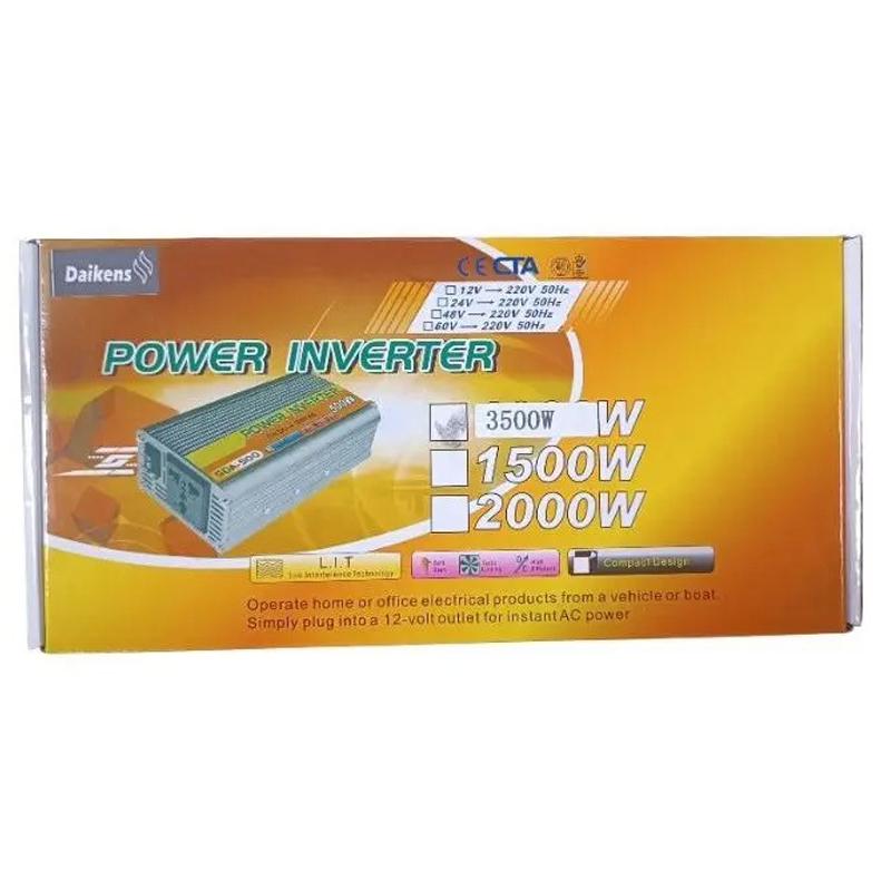 Автомобільний інвертор Daikens D3500W-12V охолодження/USB (63739d52) - фото 5