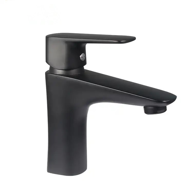Змішувач для умивальника одноважільний Чорний матовий (482019332) Змішувач для умивальника одноважільний Чорний матовий (482019332)