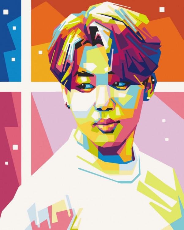 Картина по номерам ArtCraft БТС Jimin 40х50 см (10269-AC)