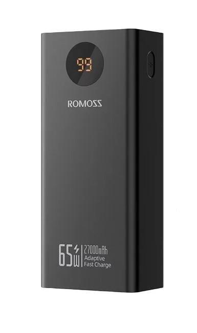 Повербанк для ноутбука Romoss 65W Pro 27000 mAh QC 4.0 Power Delivery - фото 1