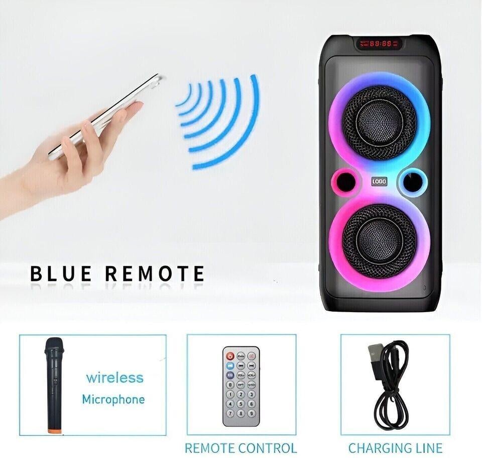 Караоке-система Bluetooth з мікрофоном Blueseed Speaker BS-103 - фото 5