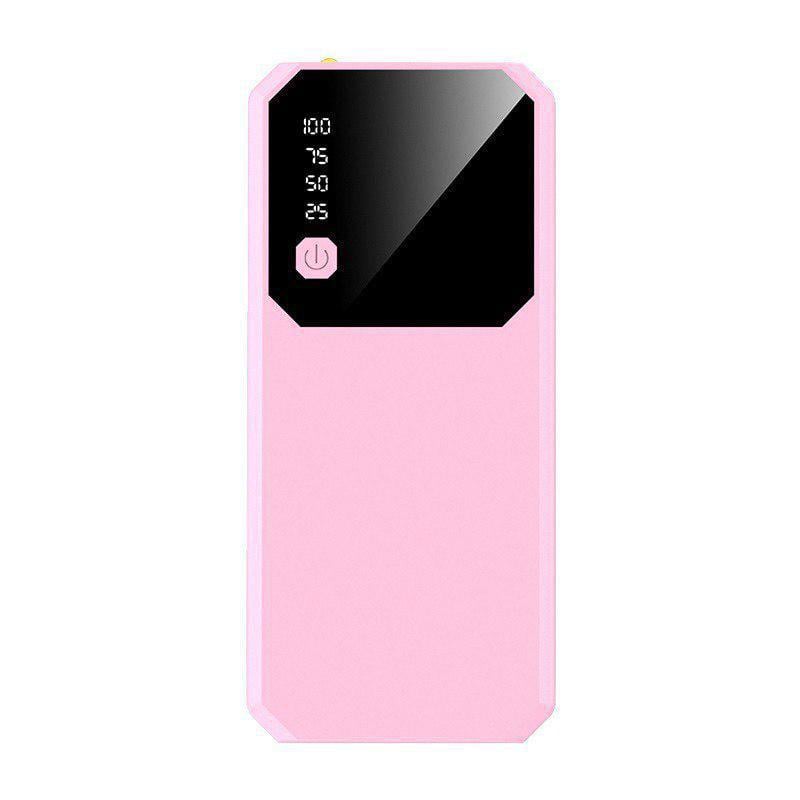 Повербанк Nomi 40000 mAh 3 USB с дисплеем и LED фонариком Розовый (ce6cf4d8)
