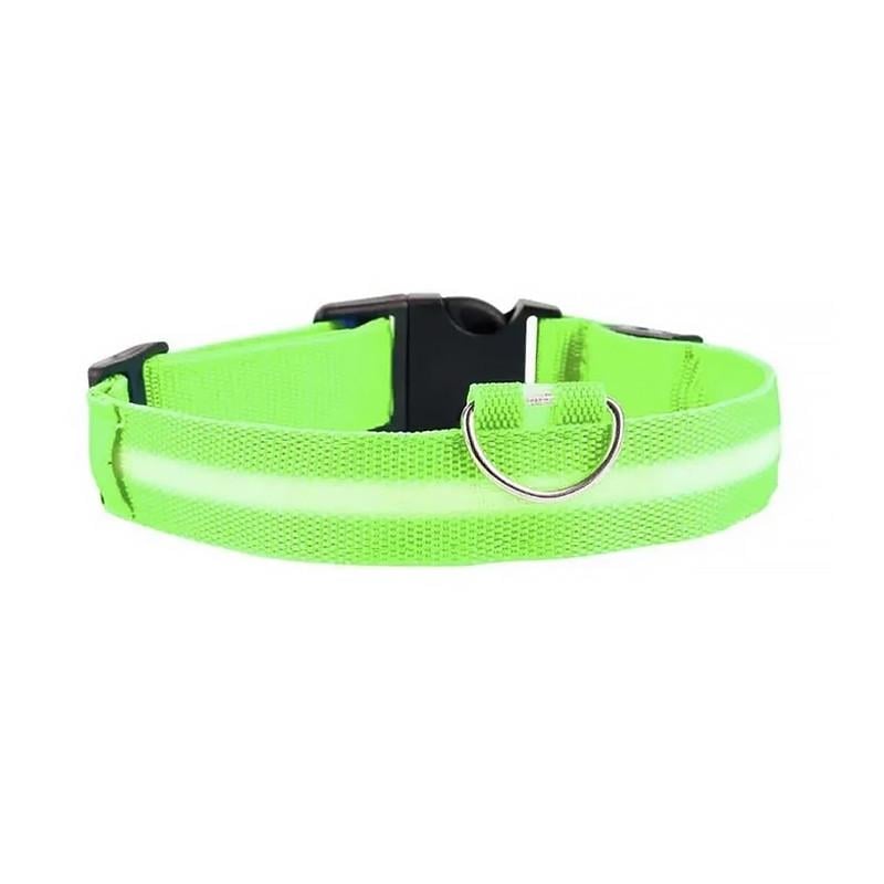 Ошейник светодиодный Lesko L Green (2085743987) Ошейник светодиодный Lesko L Green (2085743987)