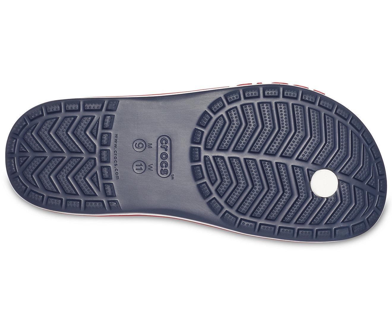 В'єтнамки Crocs Bayaband Flip M7W9 р. 39 25,5 см Navy/Pepper (205393-M) - фото 4