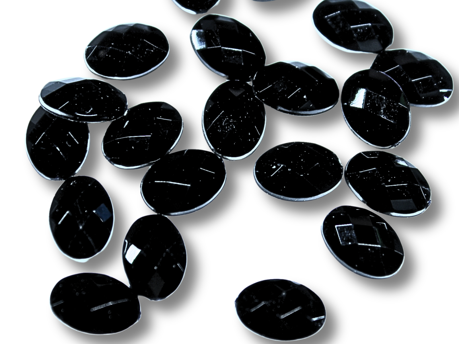 Камни на клеевой основе Овал 20 шт. 15х10 мм