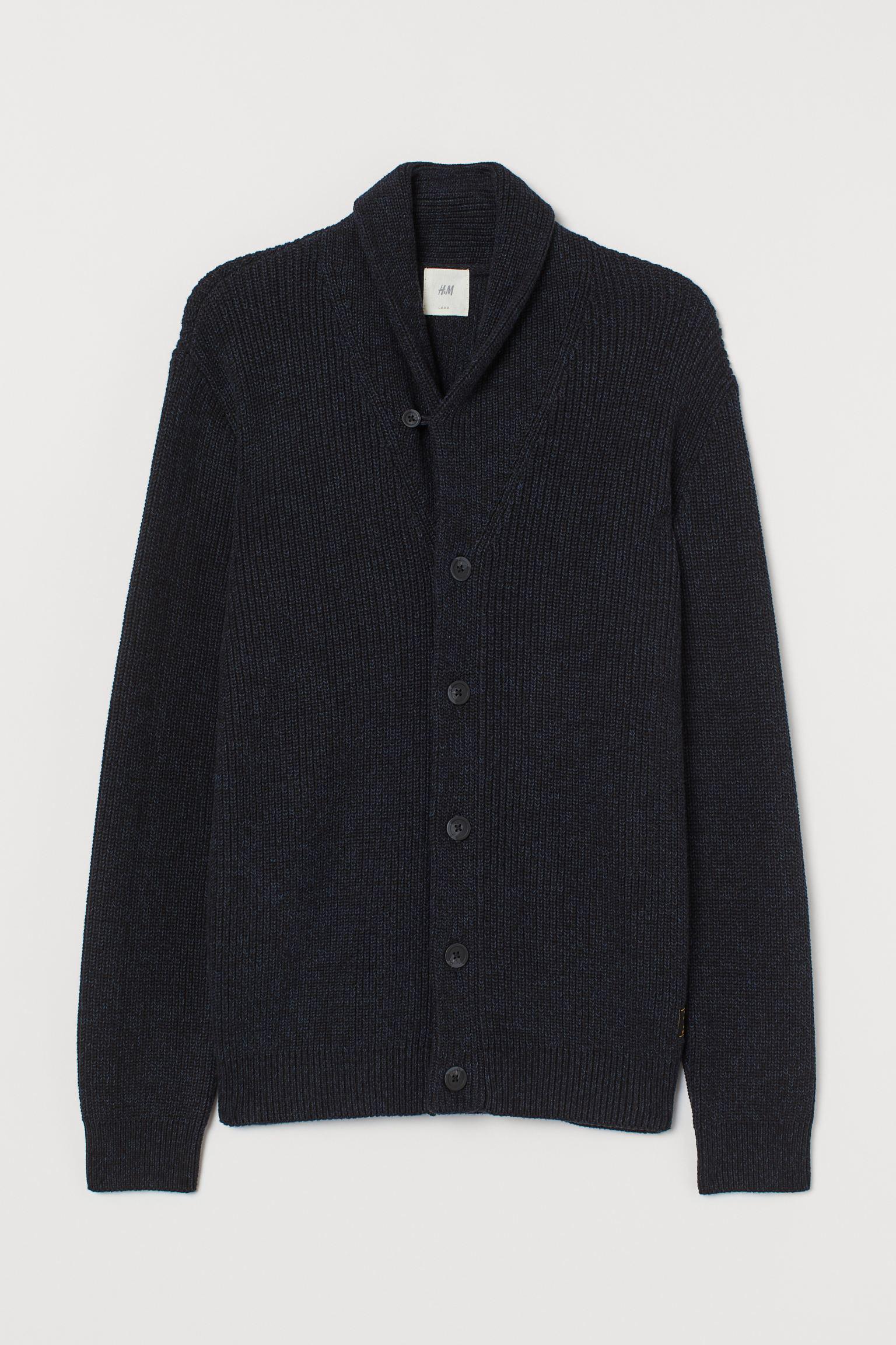 Кофта H&M M Темно-синий (1611777229)