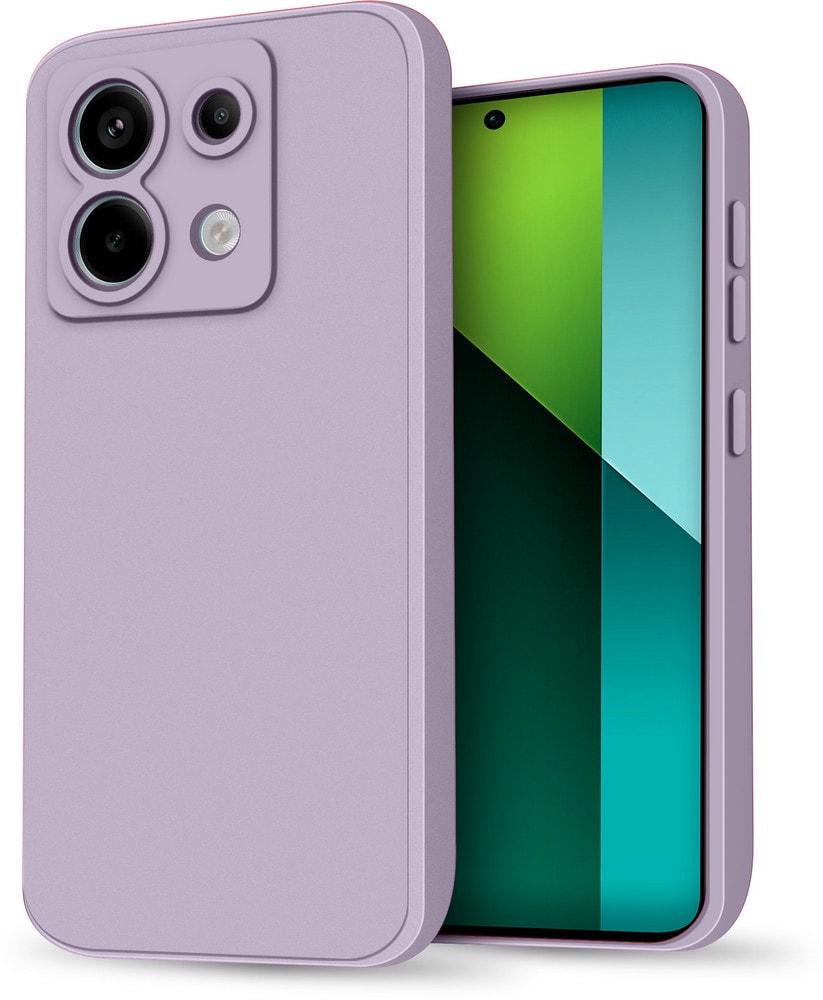 Силиконовый чехол HardCorner Xiaomi Redmi Note 13 Pro 5G (с микрофиброй) Lilac (35428-3B)