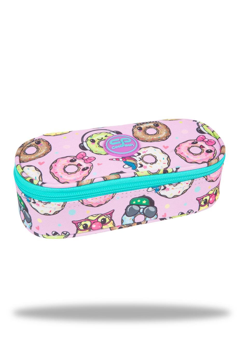 Пенал на молнии  COOLPACK Campus HAPPY DONUTS с органайзером для ручек (F062665)