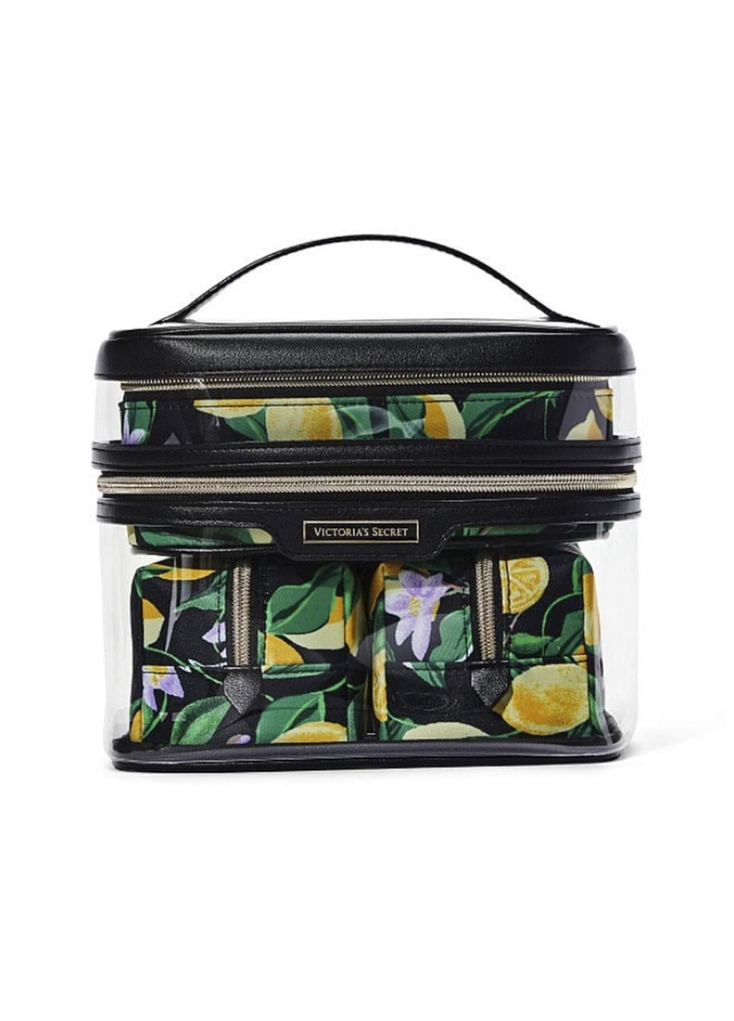 Набор косметичек Victoria's Secret 20x18x15 см Черный (7000R0339651QA8OS