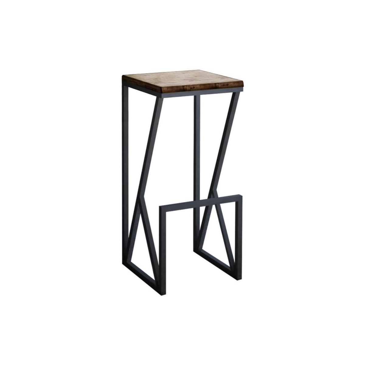 Стілець барний YANLOFT Шарм Чорний/Сосна Стілець барний YANLOFT Шарм Чорний/Сосна