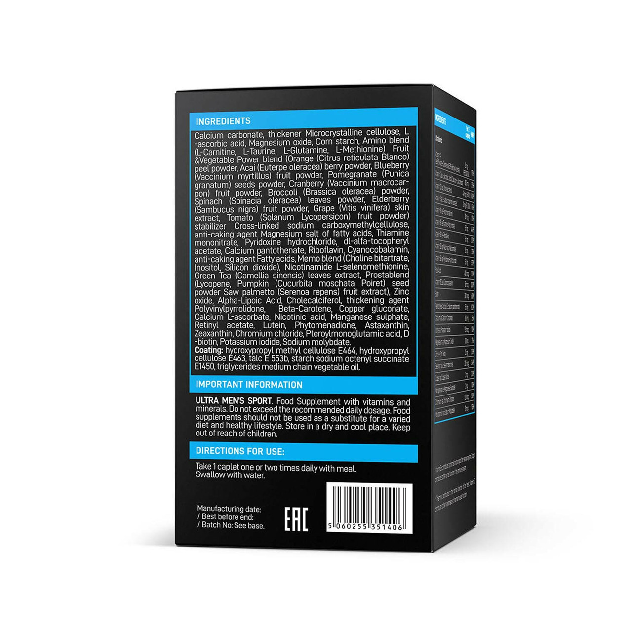 Мультивитамины для мужчин VPLab Ultra Men's Sport Multivitamin 90 капс. - фото 4 Мультивитамины для мужчин VPLab Ultra Men's Sport Multivitamin 90 капс. - фото 4