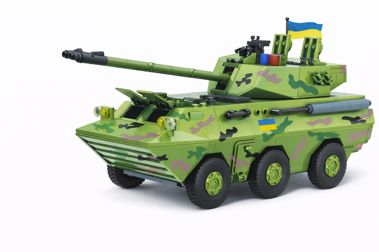 Конструктор Iblock PL-920-102 Армія Танк БТР 520 дет. (1898224143)