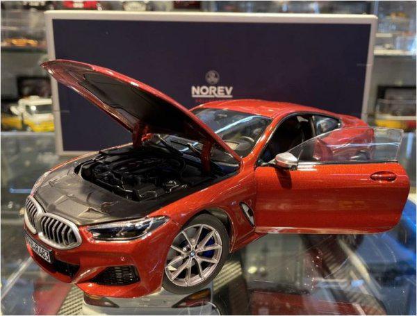 Модель автомобиля Norev 1:18 BMW 8 G15 Series Coupe Orange Metallic (183285) - фото 4 Модель автомобиля Norev 1:18 BMW 8 G15 Series Coupe Orange Metallic (183285) - фото 4