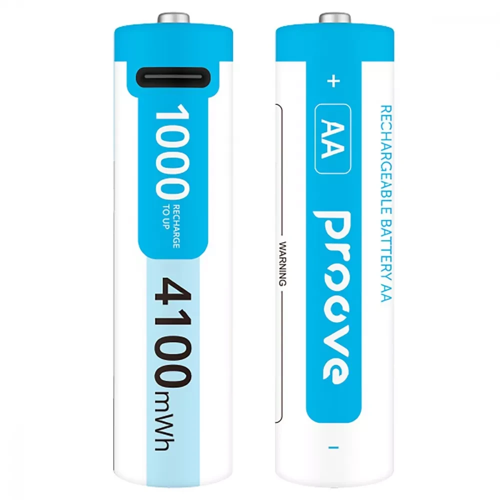 Аккумуляторные батарейки Proove Compact Energy Pro AA 2 шт. 4100mWh/1100mAh (2835160236)
