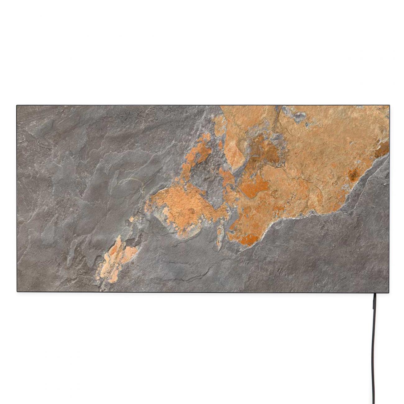 Обогреватель керамический ERAFLYME 600P инфракрасный с программатором и конвекцией Сланець (C600PB-SI) - фото 6