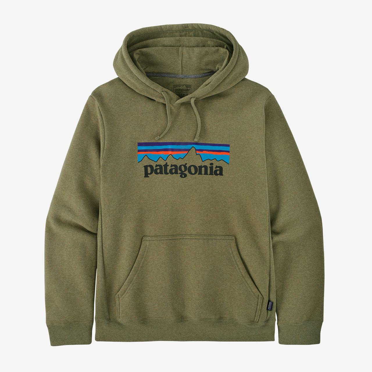 Худые мужские Patagonia P-6 Logo Uprisal Hoody Buckhorn L Green (BUGR39622-L)