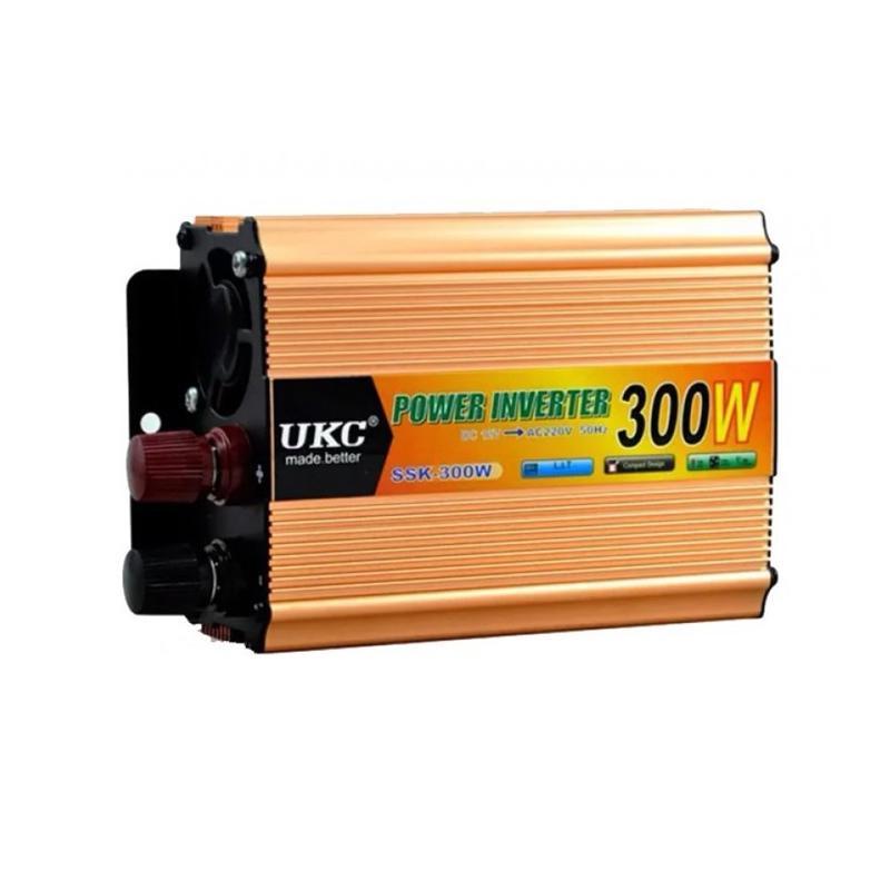 Інвертор UKC ZX-7062 Usb AC/DC алюмінієвий корпус 300 W 24 V (18062021_22)