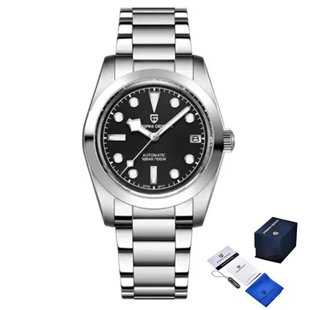 Наручний годинник Pagani Design PD-1716 Silver/Black