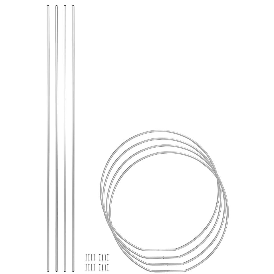Опора для рослин кільцева шпалера на чотири кільця 2000х800х800 мм (КОШ-D16/D13-2000*800/4) - фото 3 Опора для рослин кільцева шпалера на чотири кільця 2000х800х800 мм (КОШ-D16/D13-2000*800/4) - фото 3