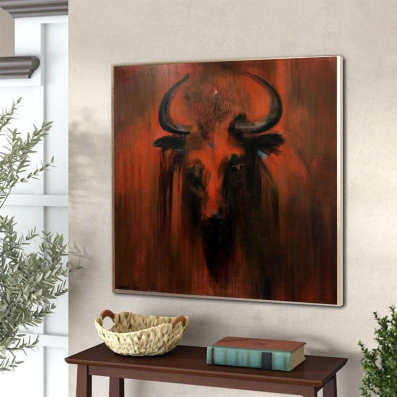 Картина на холсте ArtSale интерьерная 70х70 см intr0018