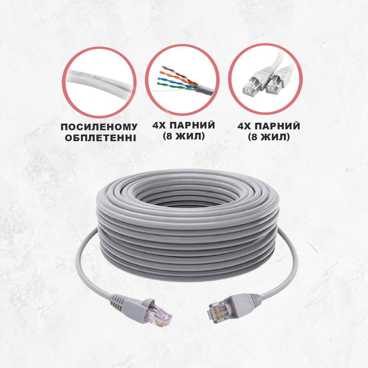 Витая пара Kabelist 40 м U/UTP Cat5e 24AWG 1000 Мбит/с (88046sk) - фото 4