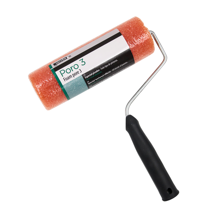 Валик із ручкою в складі фасадний великопористий Feidal Antidrop Exquisit Vaven SPAIN 22 см (1886454808) - фото 3 Валик із ручкою в складі фасадний великопористий Feidal Antidrop Exquisit Vaven SPAIN 22 см (1886454808) - фото 3