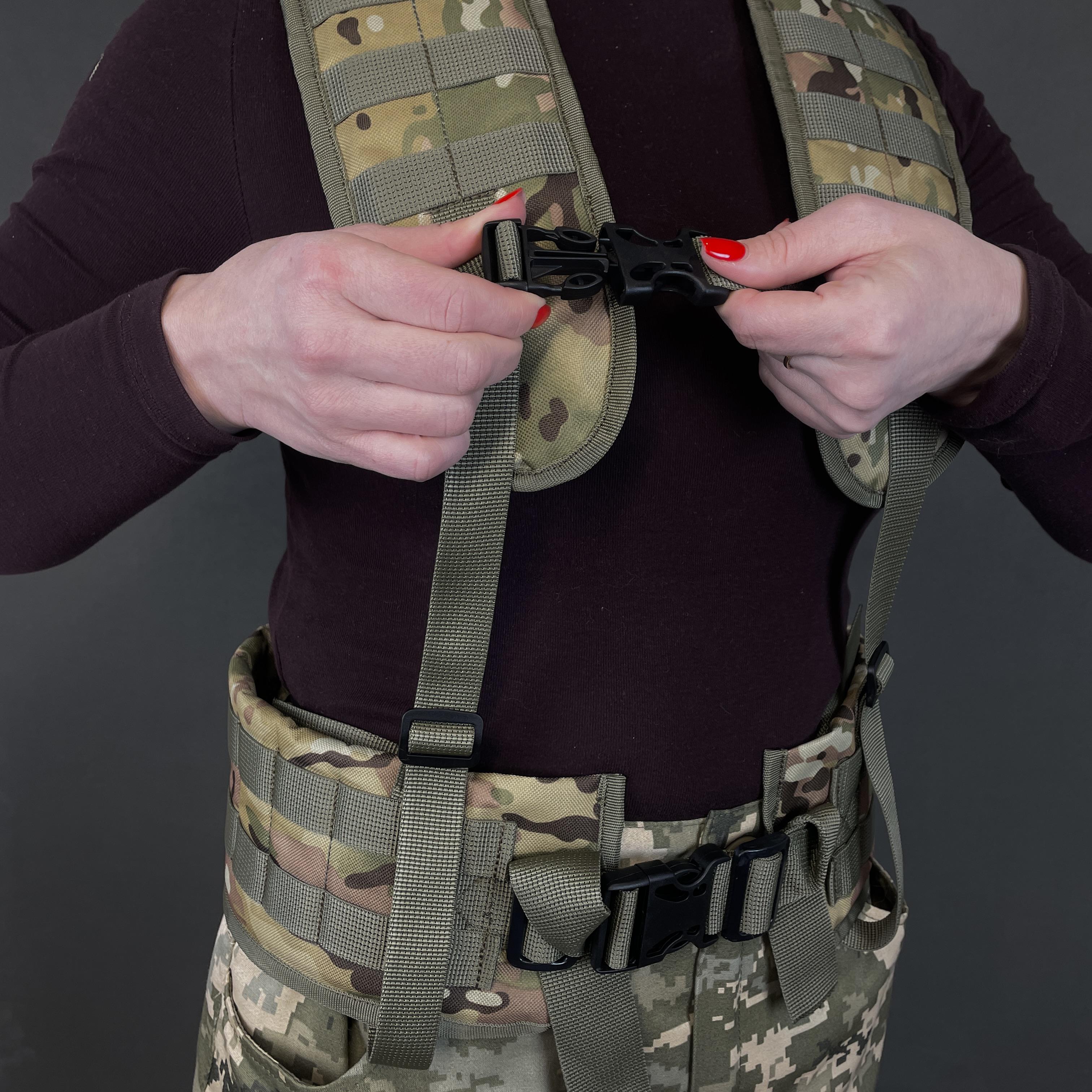 Ременно-плечевая система Molle Мультикам (00008) - фото 6 Ременно-плечевая система Molle Мультикам (00008) - фото 6