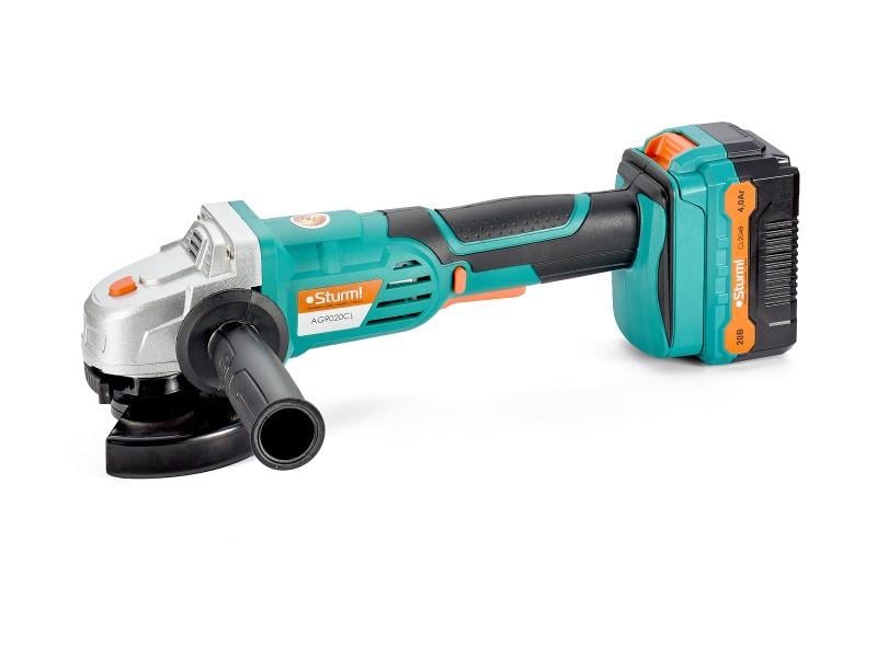 Болгарка аккумуляторная Sturm AG 9020 СL 125 мм 20 В (38617344)