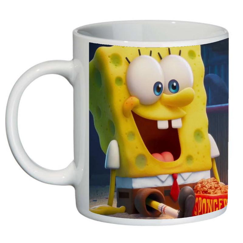 Кружка с принтом SuperCup Губка Боб квадратные штаны (SC-SB-0016) Кружка с принтом SuperCup Губка Боб квадратные штаны (SC-SB-0016)