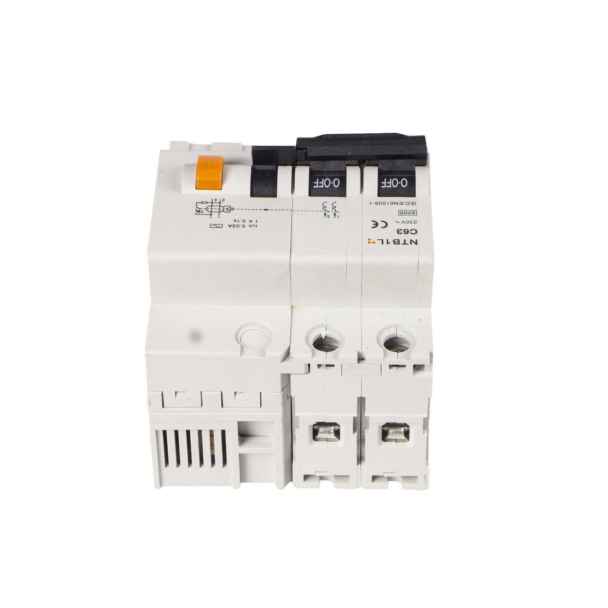 Автоматический выключатель дифференциального тока TESLA АВДТ NTB1L C63 (50) - фото 4 Автоматический выключатель дифференциального тока TESLA АВДТ NTB1L C63 (50) - фото 4