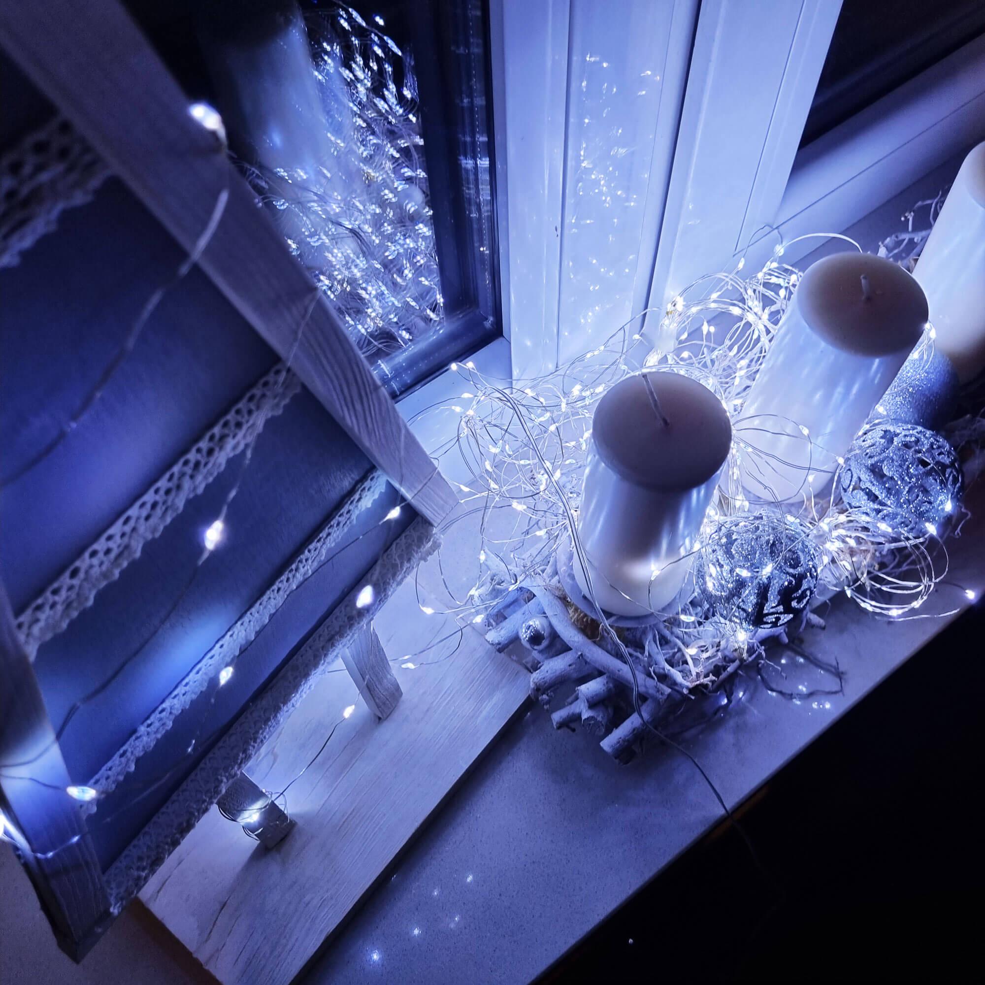 Гірлянда на батарейках Springos 10 LED 1 м Cold white (CL4026) - фото 10 Гірлянда на батарейках Springos 10 LED 1 м Cold white (CL4026) - фото 10