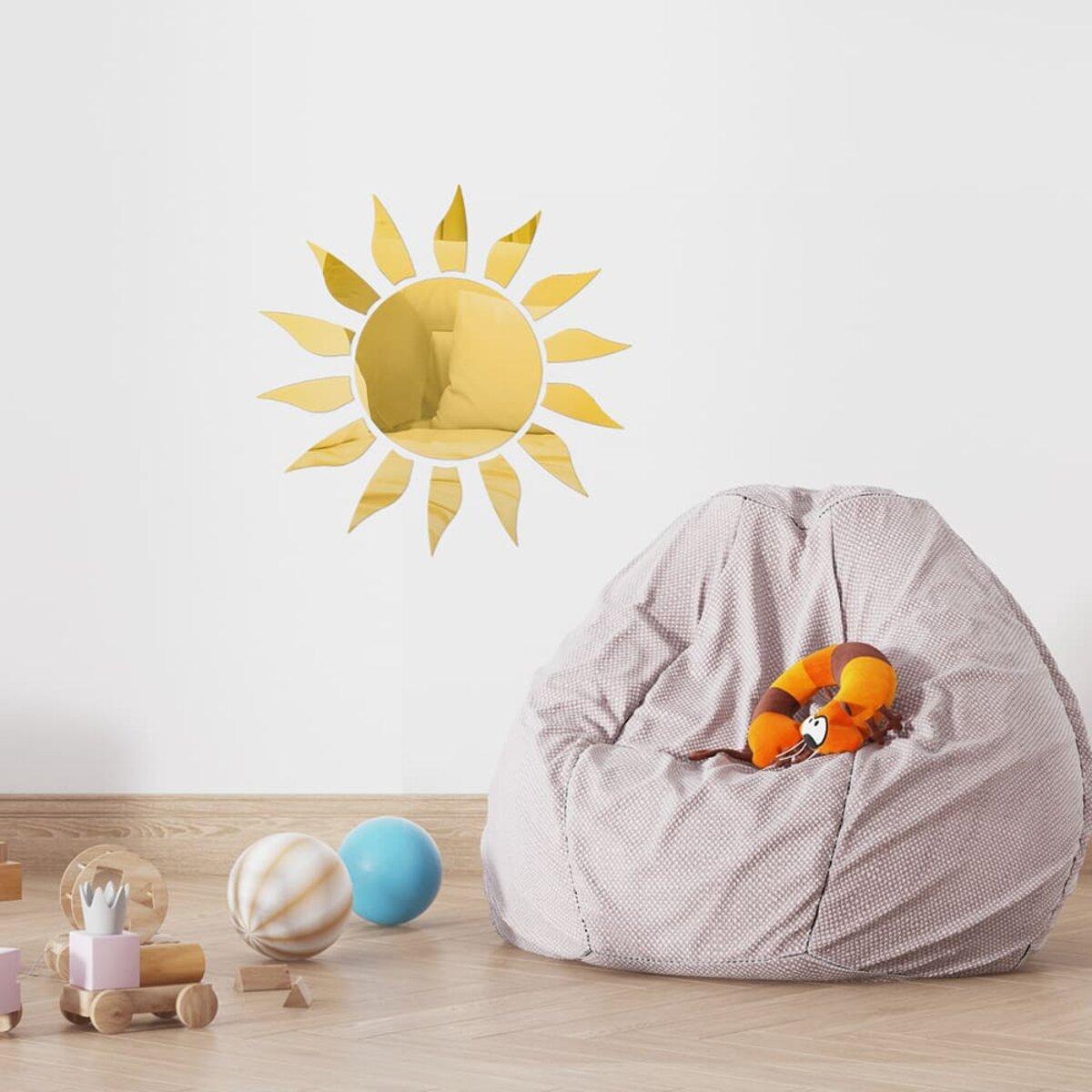 Декор дзеркальний акриловий самоклеючий 15 шт. Золотий (SW-00002502) - фото 6 Декор дзеркальний акриловий самоклеючий 15 шт. Золотий (SW-00002502) - фото 6