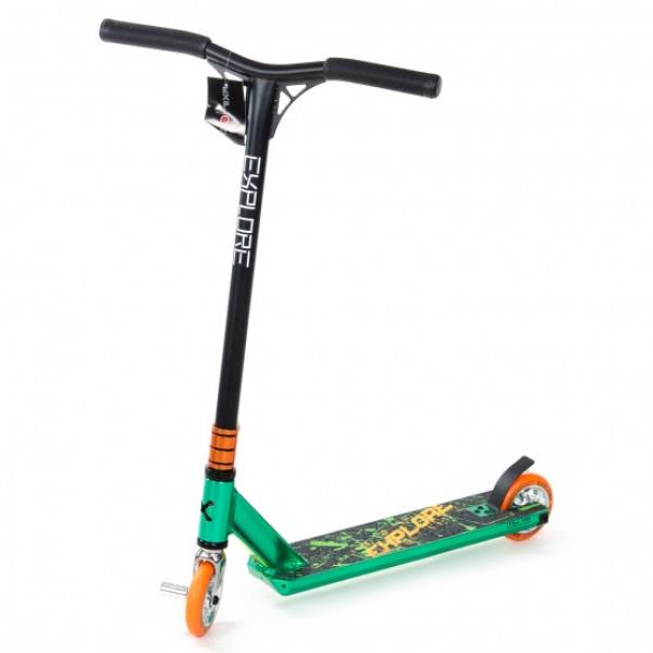 Трюковий самокат MOVE New Explore з пегами Зелений (8894) Трюковий самокат MOVE New Explore з пегами Зелений (8894)