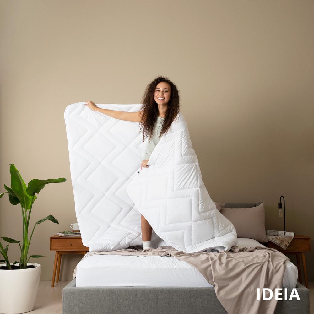 Ковдра зимова IDEIA Nordic Comfort антиалергійна тепла 300 г/м2 175х210 см Білий - фото 7